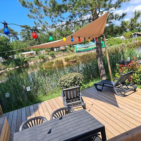 Mobil Home Lege Cap Ferret Camping 4 Etoiles Les Viviers Esterno foto