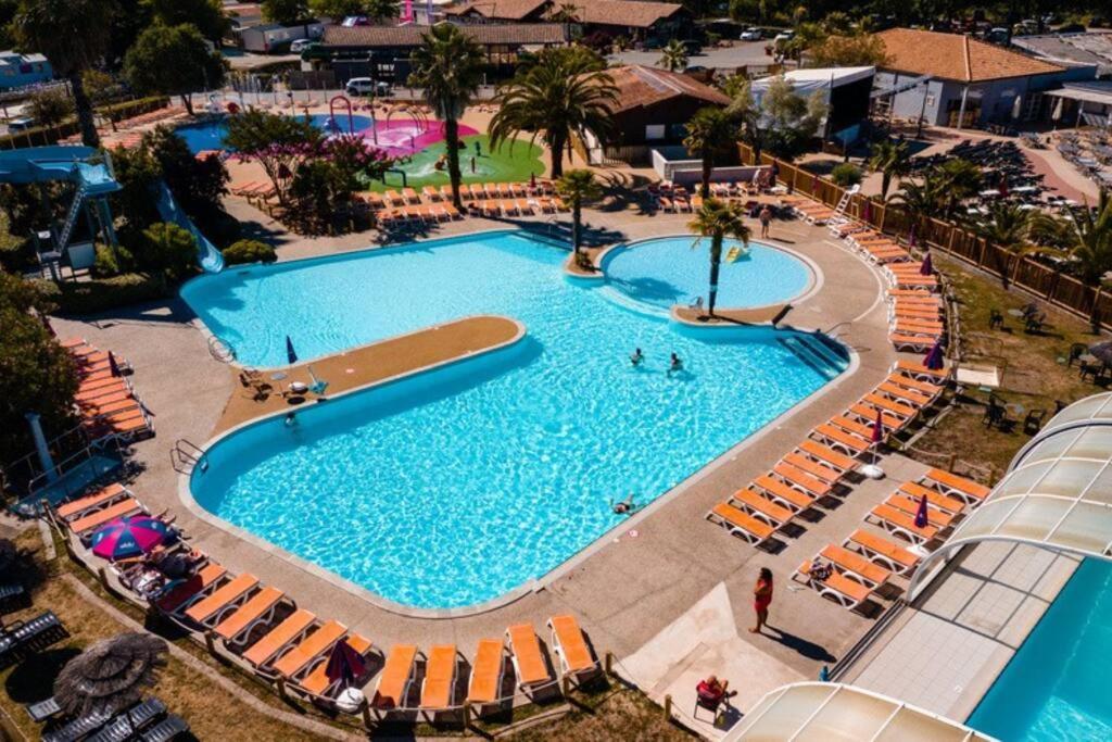 Mobil Home Lege Cap Ferret Camping 4 Etoiles Les Viviers Esterno foto