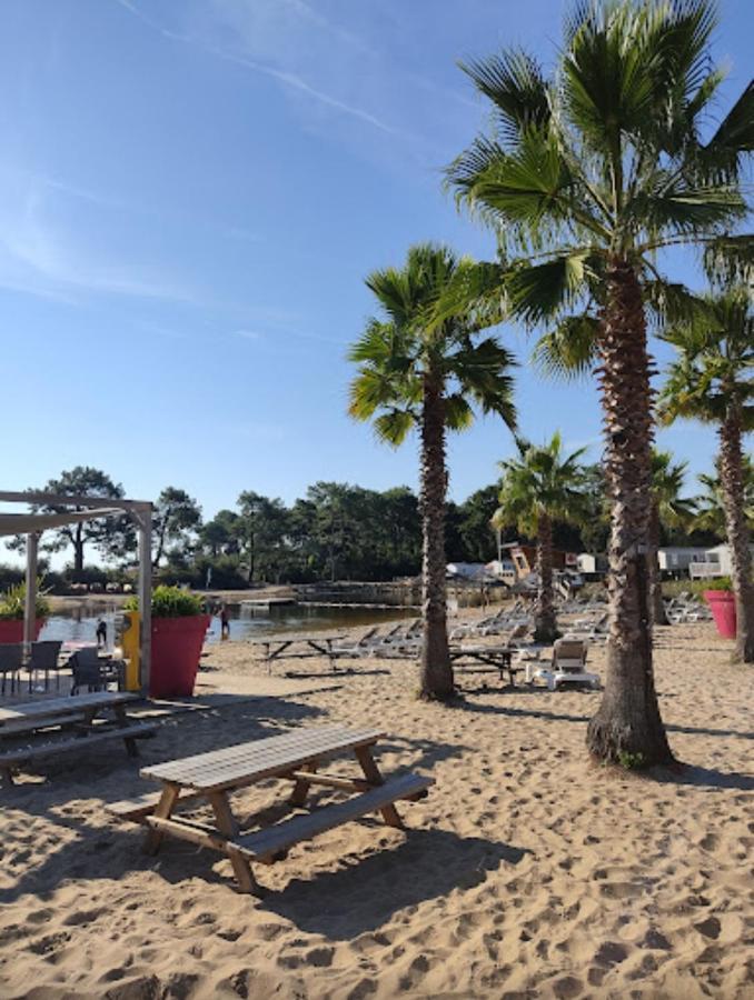 Mobil Home Lege Cap Ferret Camping 4 Etoiles Les Viviers Esterno foto